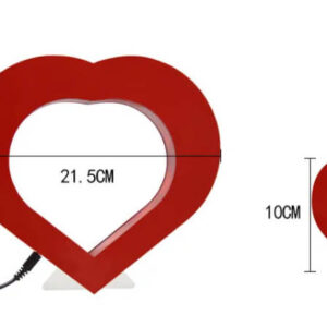 Zračno lebdeči okvir za fotografije v obliki srca Užsisakykite Trendai.lt 17