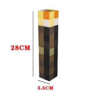 Minecraft Light for Children Namizna svetilka “Minecraft torch” Užsisakykite Trendai.lt 19